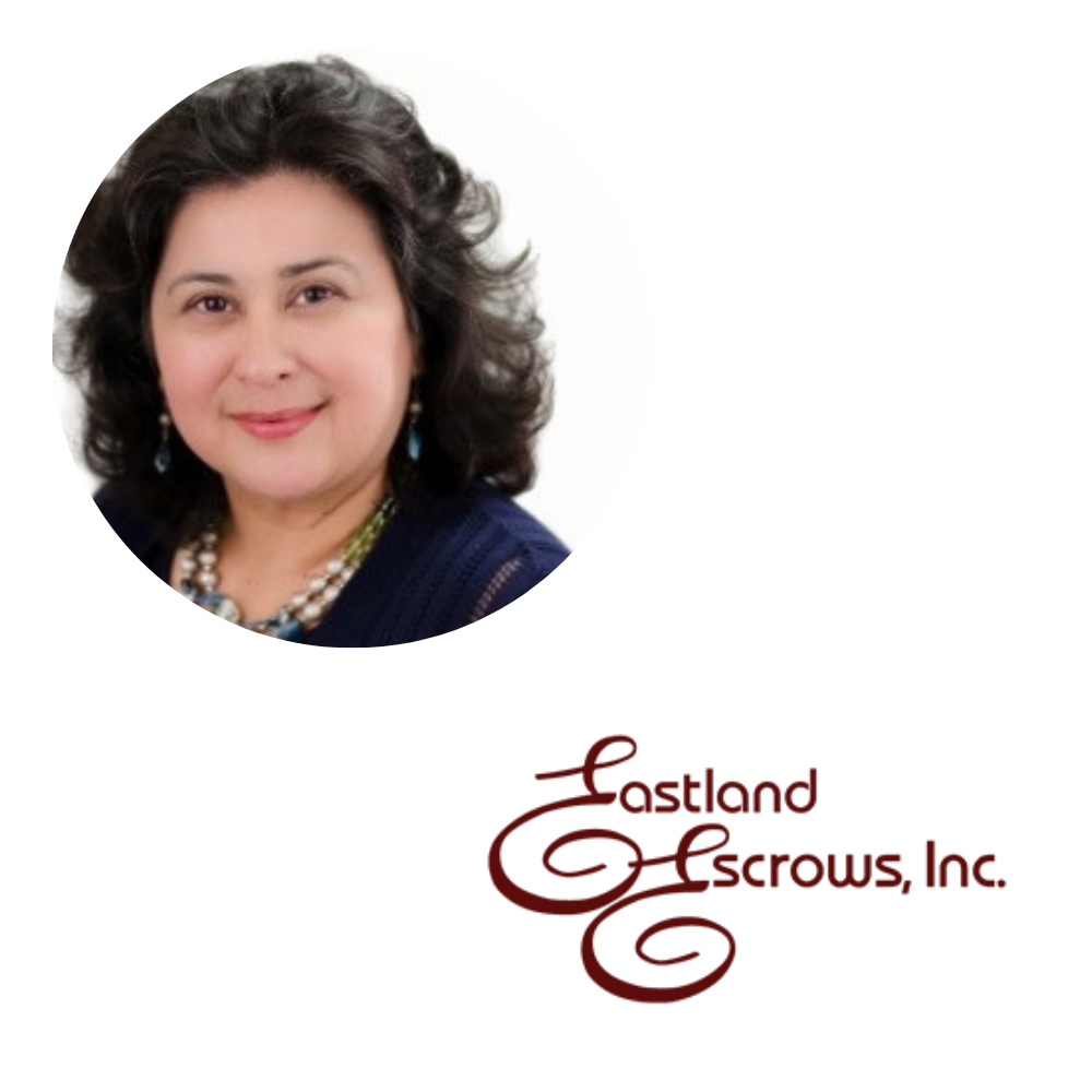 Photo and logo of Claudia Lagoo of Eastland Escrows, Inc. 
